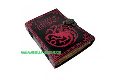 book of shadows dragon handmade leather journal